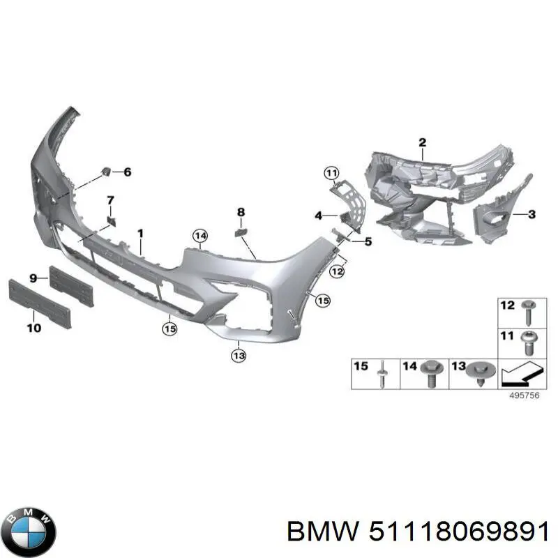  51118069891 BMW