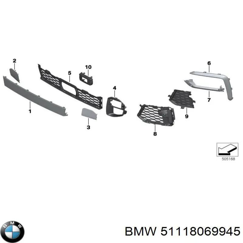  51118069945 BMW