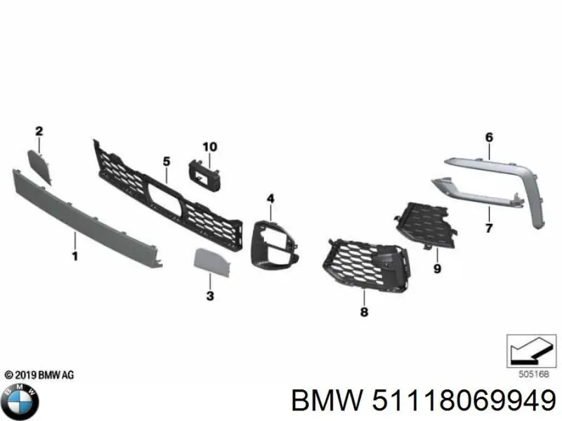  51118069949 BMW