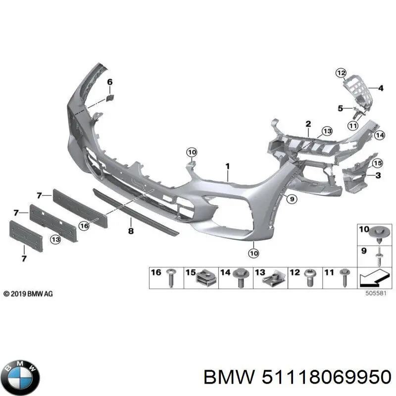 51118069950 BMW 