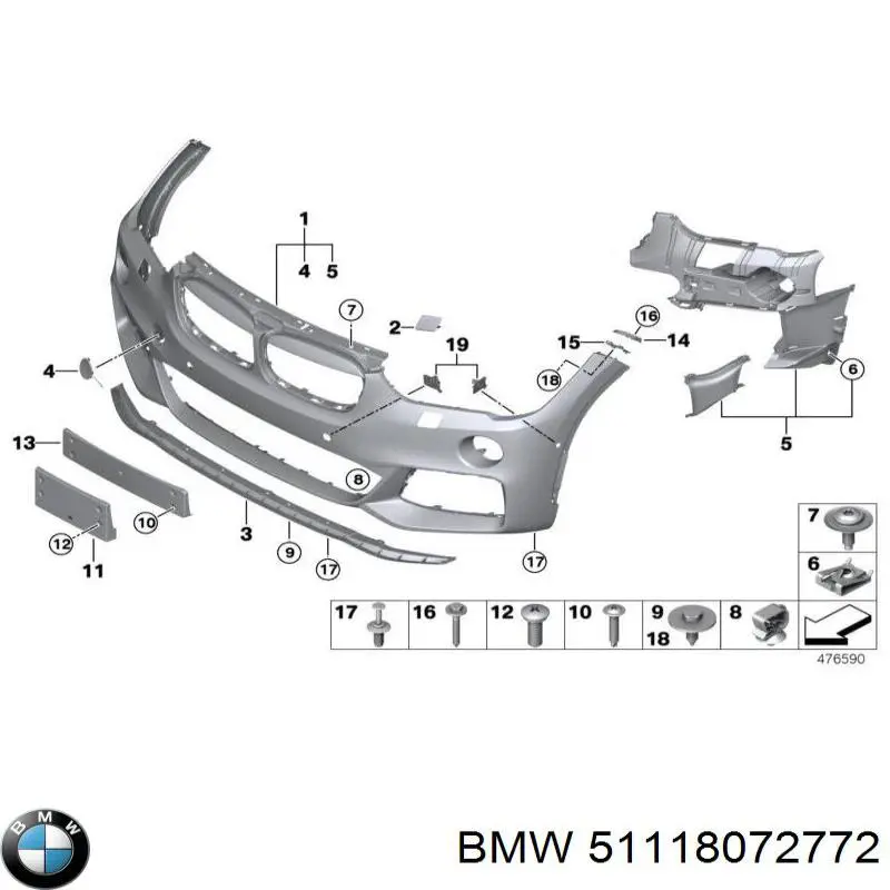  51118072772 BMW