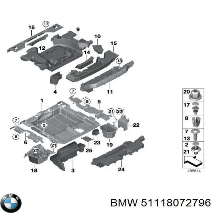 51118072796 BMW 