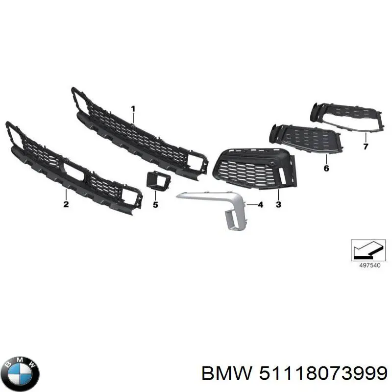  51118073999 BMW