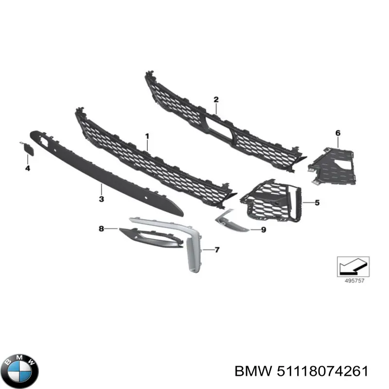 51118074261 BMW 