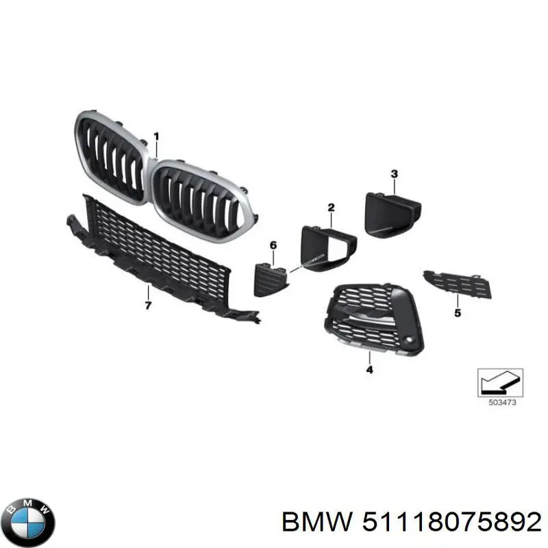 51118075892 BMW 