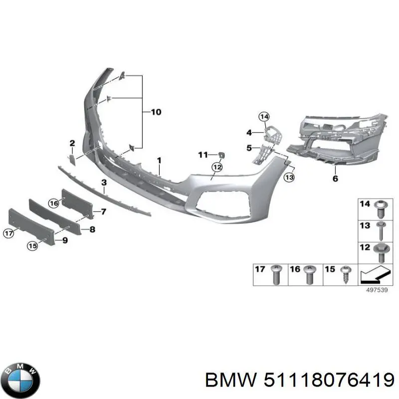 51118076419 BMW 