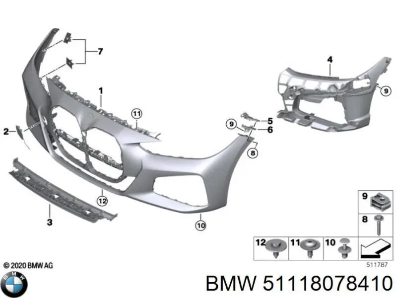  51118078410 BMW