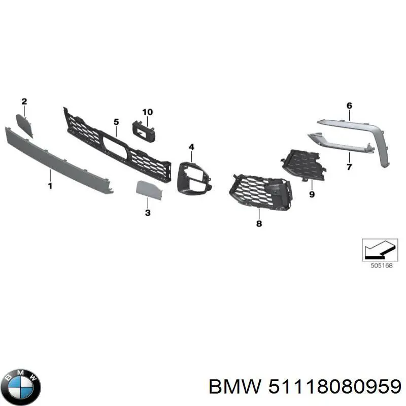 51118080959 BMW 