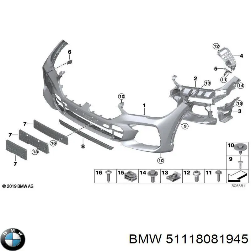 51118081945 BMW 