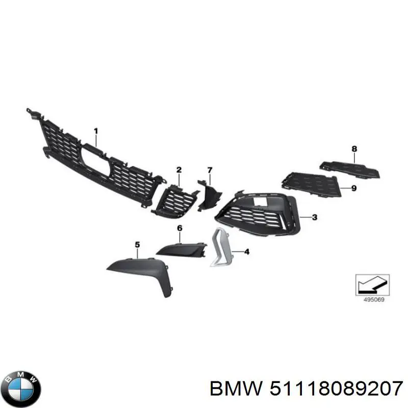  51118089207 BMW