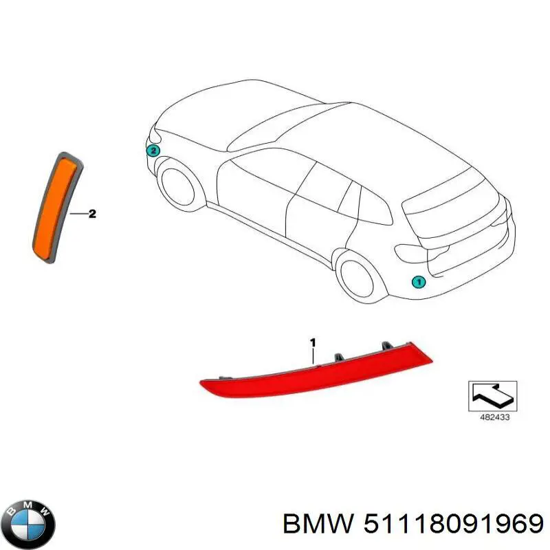51118091969 BMW 