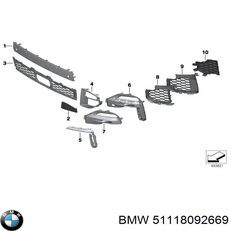 51118092669 BMW 