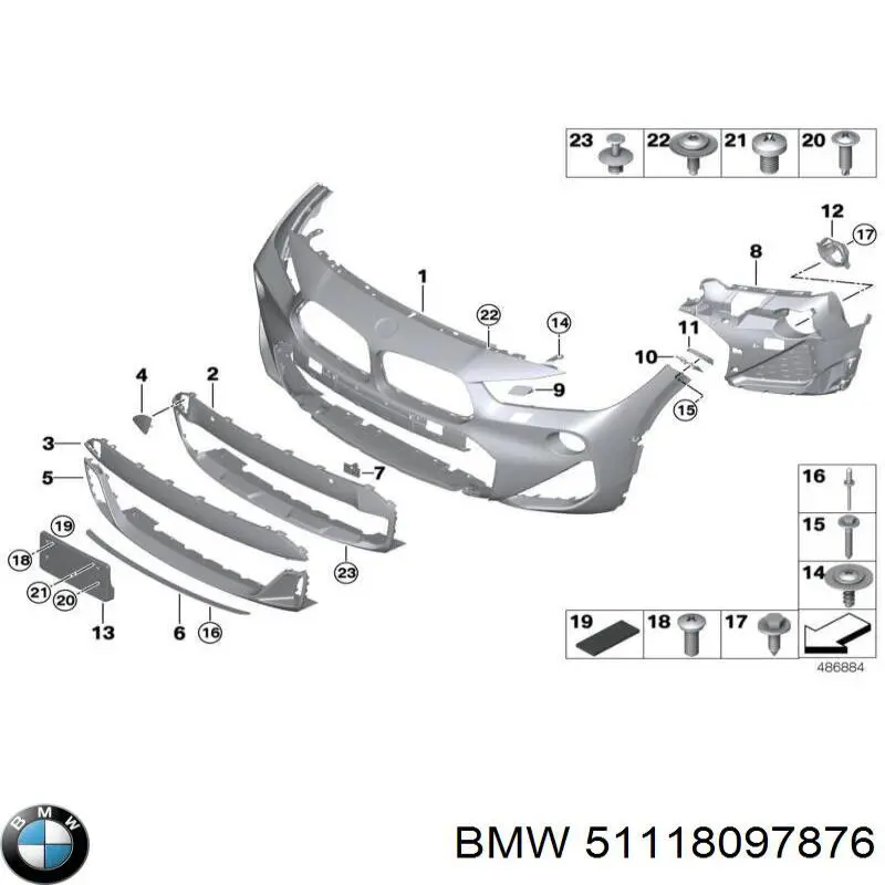 51118097876 BMW 