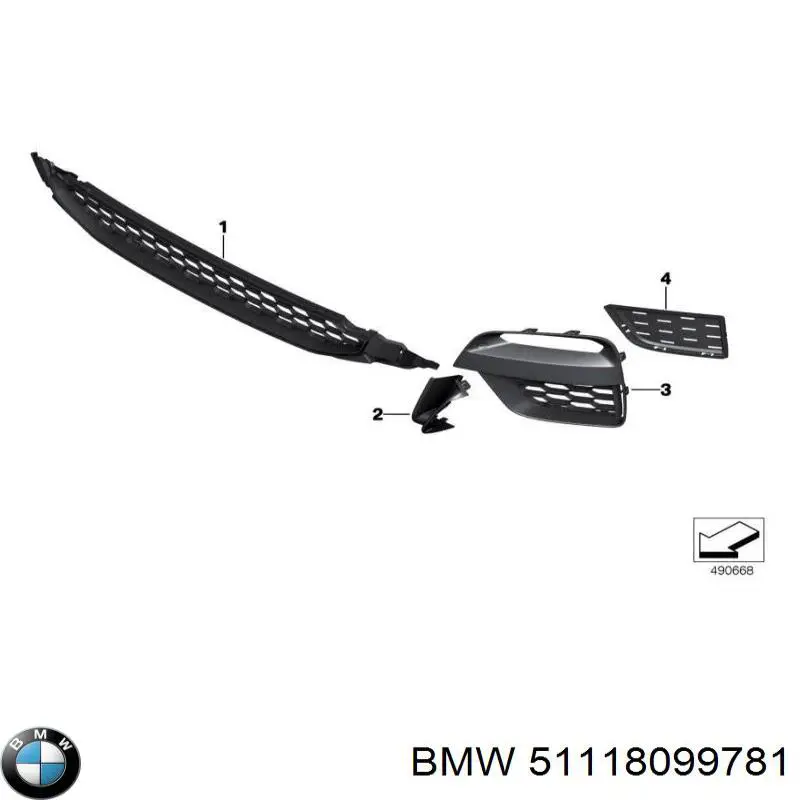 51118099781 BMW 