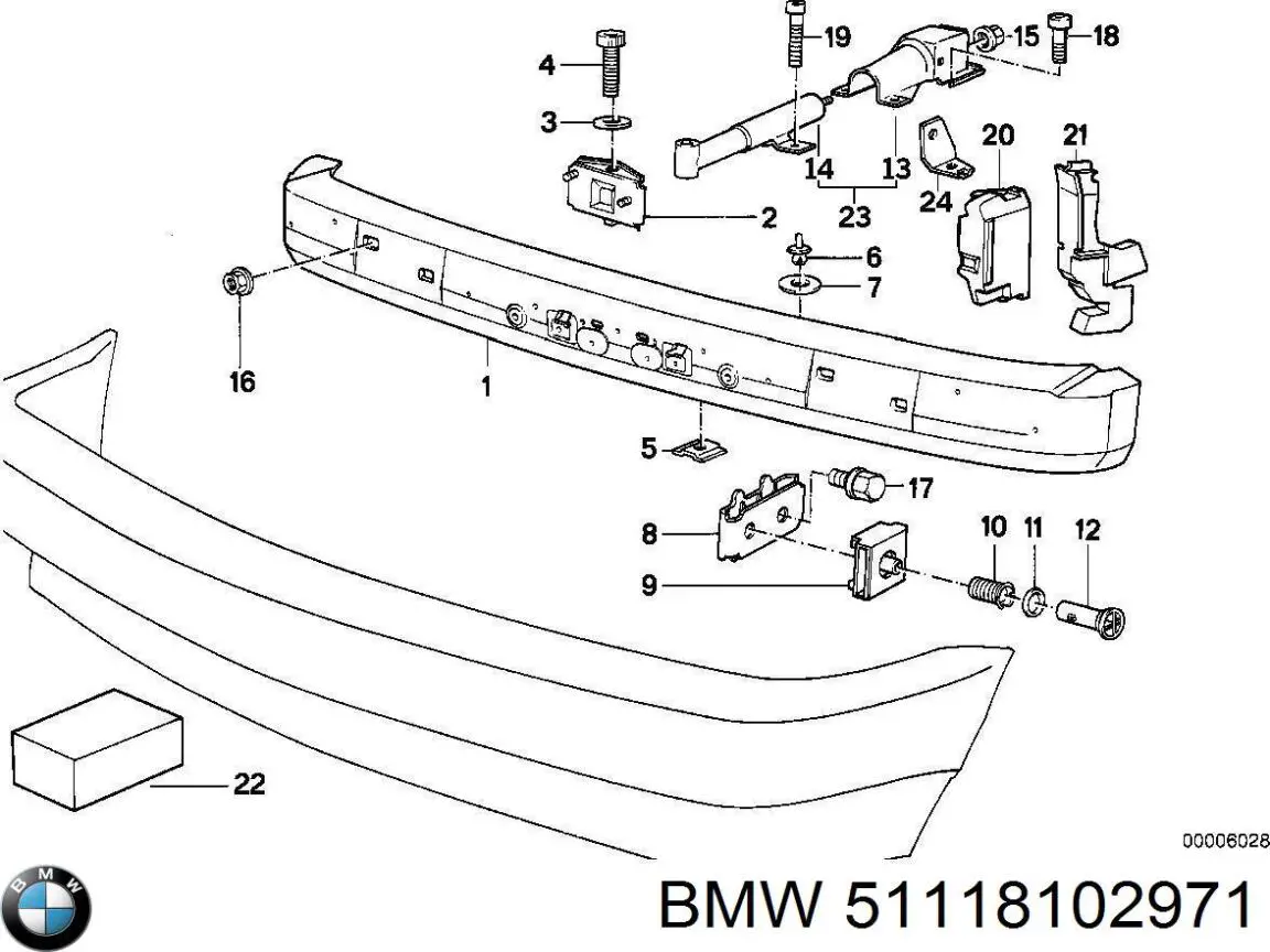 Купить 51118102971 BMW 
