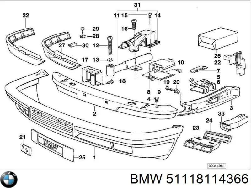  51118114366 BMW