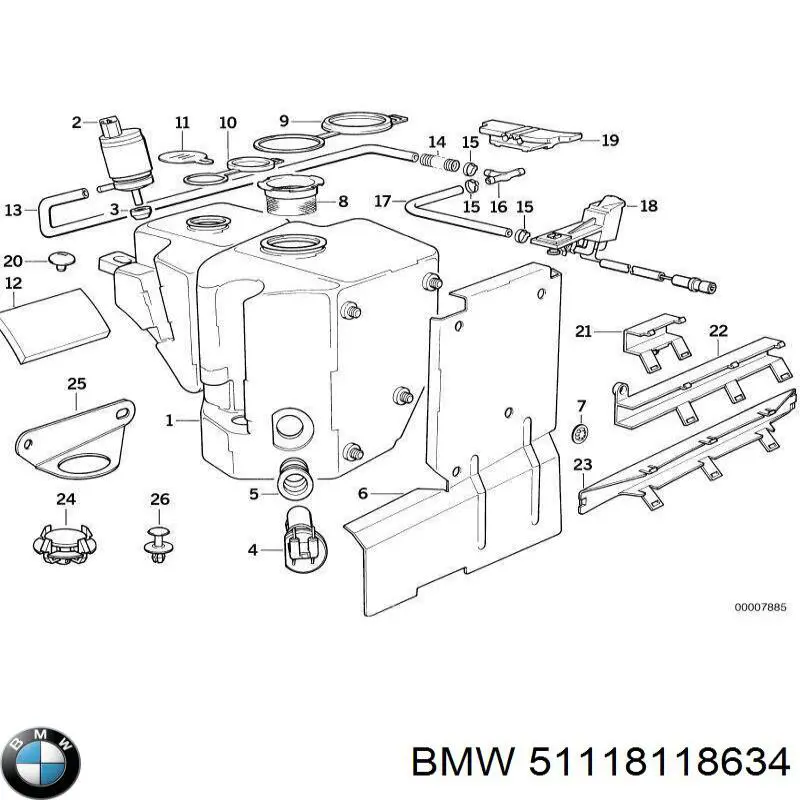 51118118634 BMW 