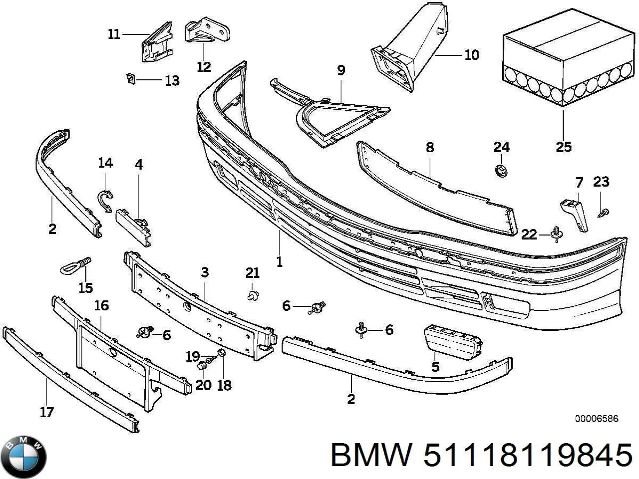 51118119845 BMW 