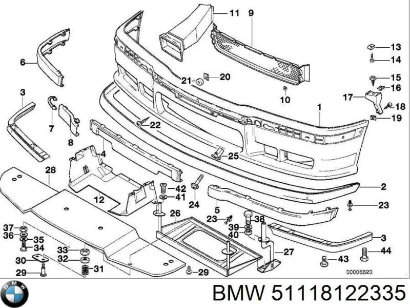 51118122335 BMW 