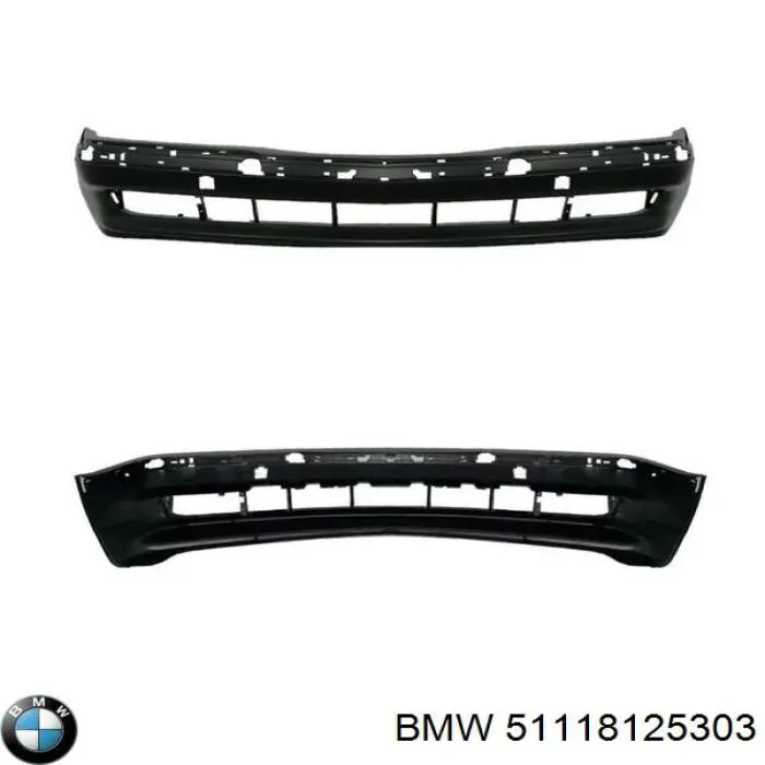Купить 51118173098 BMW Буфер (бампер) передний