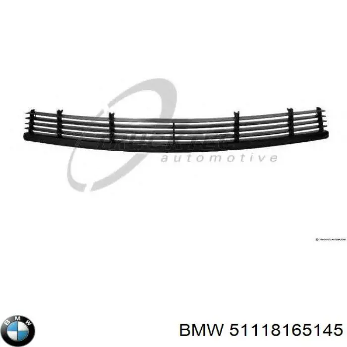 51118165151 BMW grelha central do pára-choque dianteiro