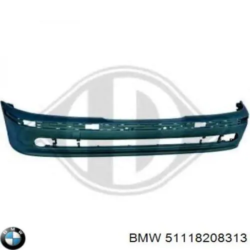  Передний бампер BMW 5 