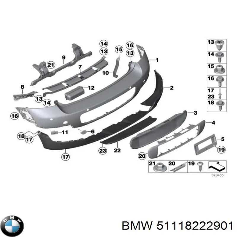 Купить 51118222901 BMW 