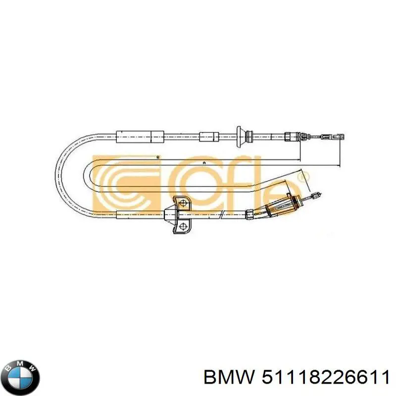 Купить 51118226611 BMW Решетка бампера переднего левая