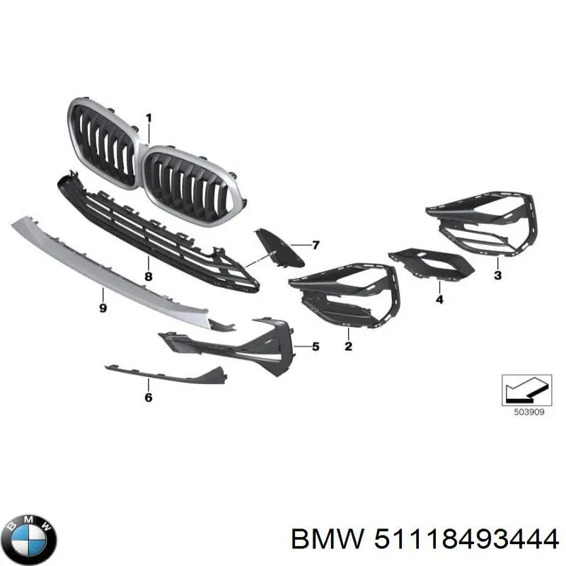 51118493444 BMW 