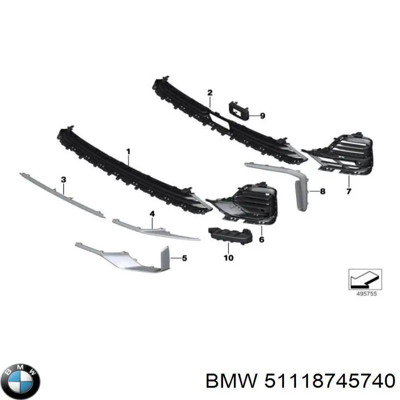 51118745740 BMW 