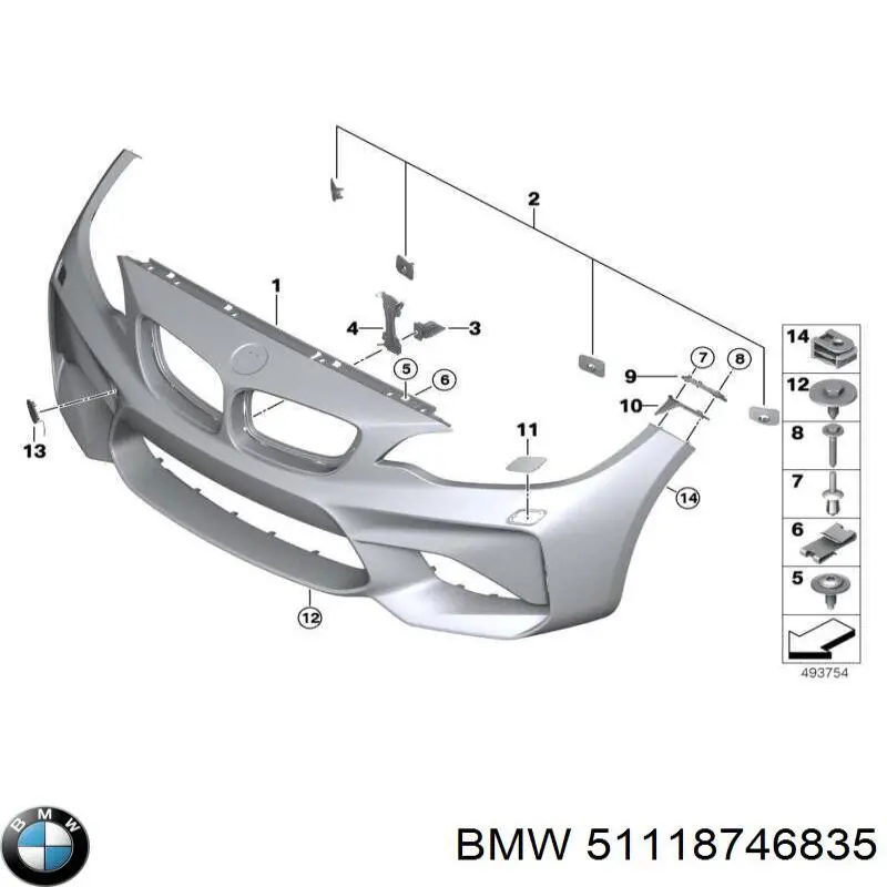  51118746835 BMW