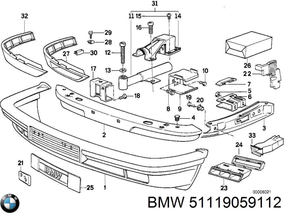  51119059112 BMW