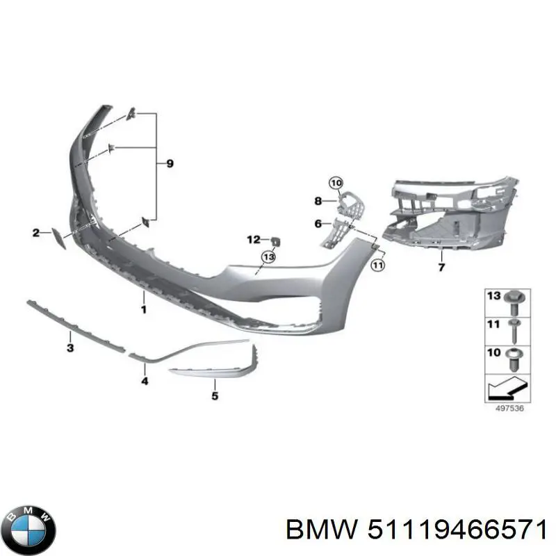 51119466571 BMW 