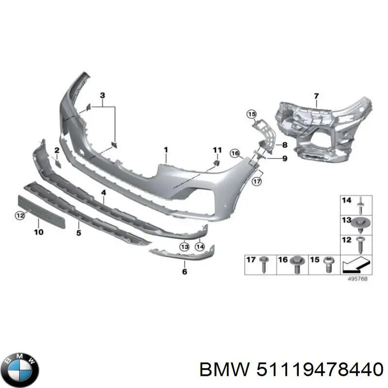 51119478440 BMW 