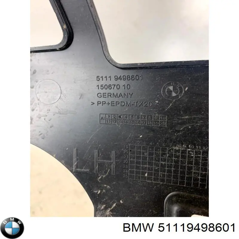  51119498601 BMW