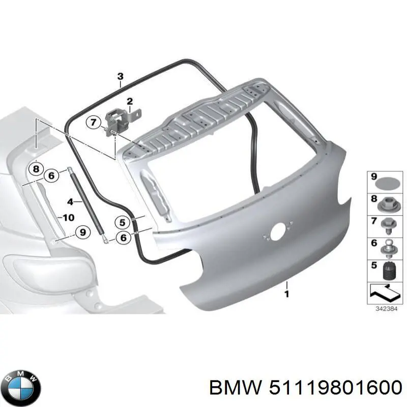 Шина бампера переднего Amparts APMN0408 цена, от 193.64 USD