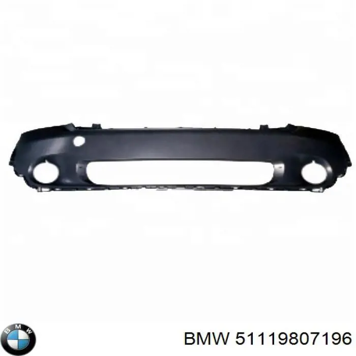 51119807196 BMW бампер передний