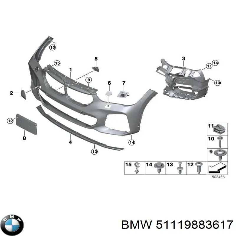 51119883617 BMW 