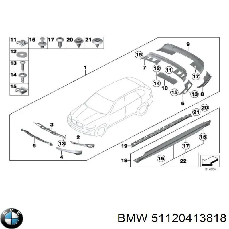 51120413818 BMW 