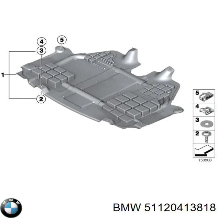  BMW 51120413818 цена, от 253.39 USD