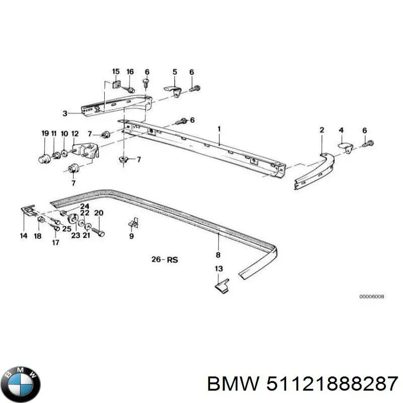 51121888287 BMW 