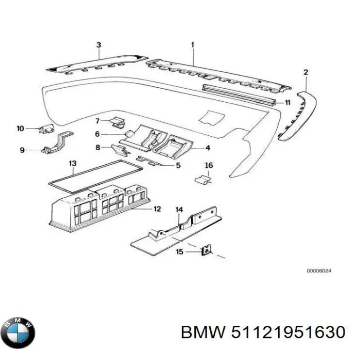  51121951630 BMW