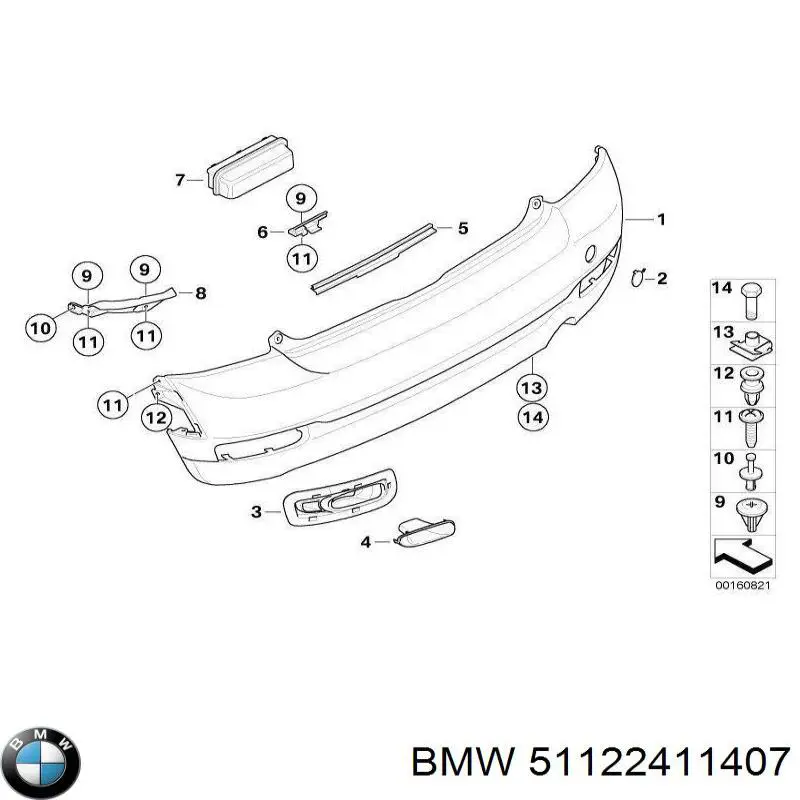  51122411407 BMW