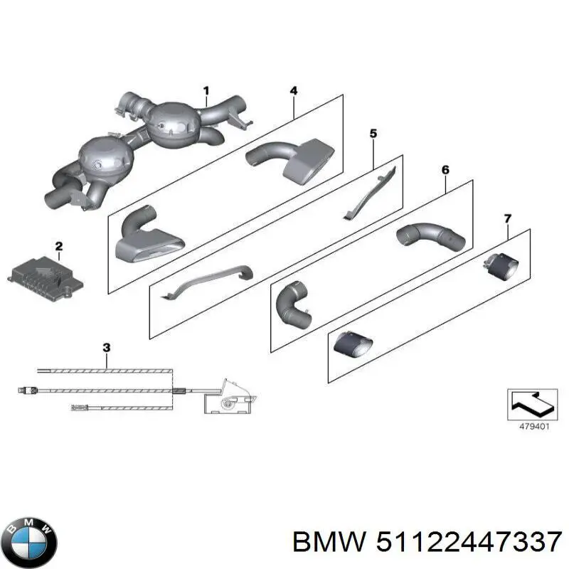  BMW 51122447337 цена, от 164.44 USD