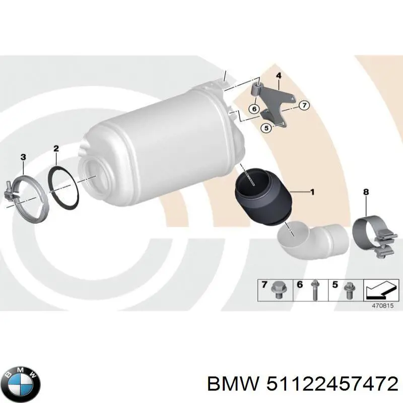  BMW 51122457472 цена, от 29.60 USD