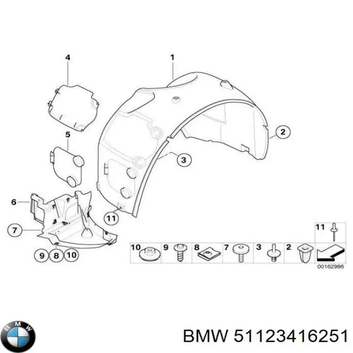 51123416251 BMW 