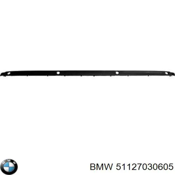 Купить 51127030605 BMW Молдинг бампера заднего центральный