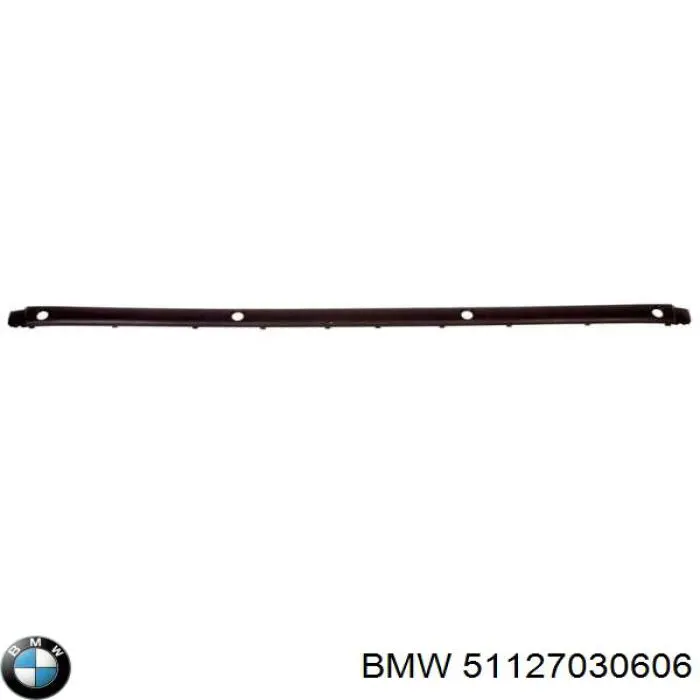 51127030606 BMW Молдинг бампера заднего
