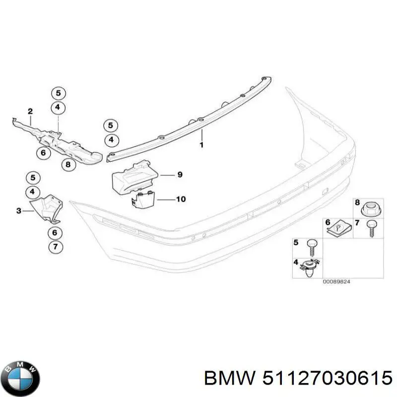 Купить 51127030615 BMW Успокоитель цепи ГРМ