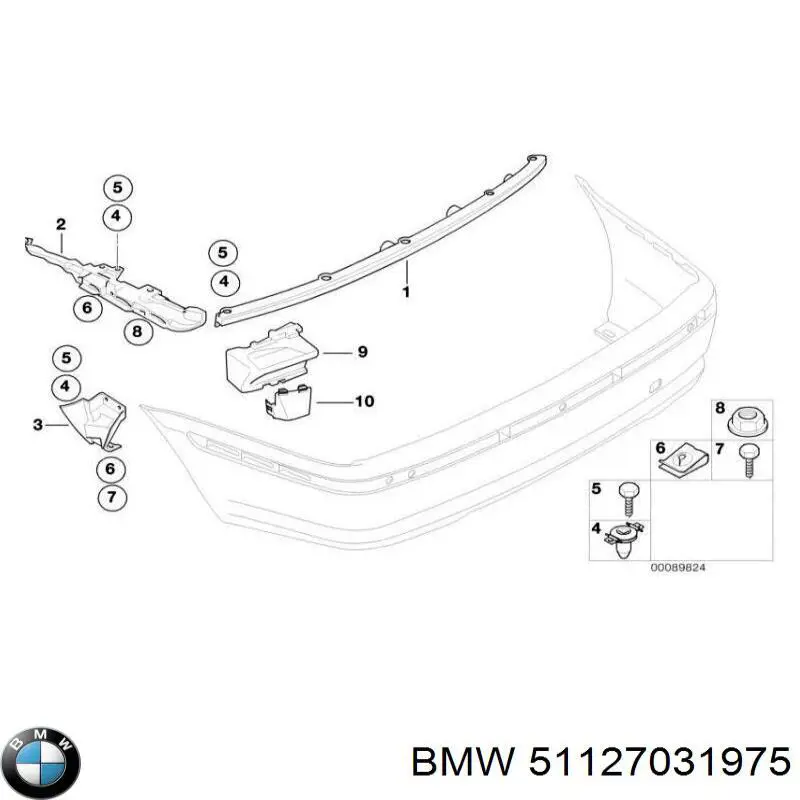 BMW 51127031975 цена, от 28.22 USD